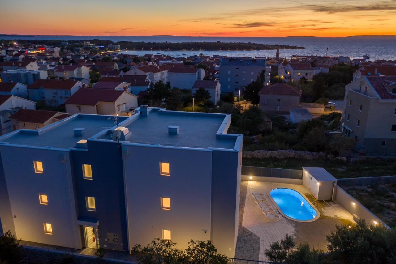 Villa Lena Luxury Apartments Novalja Kültér fotó